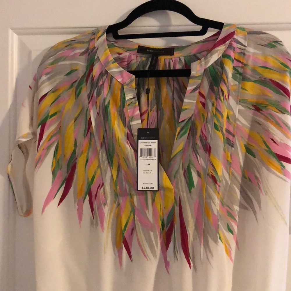 NWT “Tristen” BCBGMAXAZRIA Blouse
